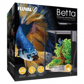 Aquarium équipé Fluval pour bettas  22.7L (6 gals)