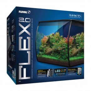 Aquarium équipé Fluval Flex 2.0 57L (15 gals)