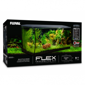 EQUIPED AQUARIUM FLUVAL FLEX (32.5 GAL) + AQUASKY 2.0