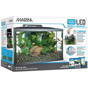 EQUIPED AQUARIUM MARINA LED (10 GAL)