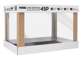 FLUVAL AQUARIUM VISI-WHITE 45P (10.7 GALS / 40.5L)