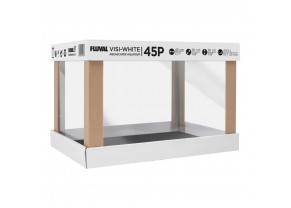 FLUVAL AQUARIUM VISI-WHITE 45P (10.7 GALS / 40.5L)