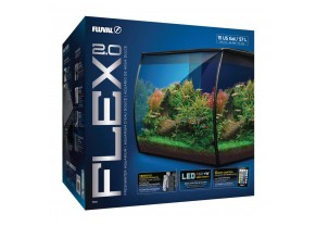 Equiped Aquarium Fluval FLEX 2.0 (15Gal)