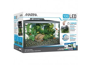 EQUIPED AQUARIUM MARINA LED (10 GAL)