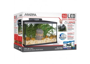 EQUIPED AQUARIUM MARINA LED (5 GAL)
